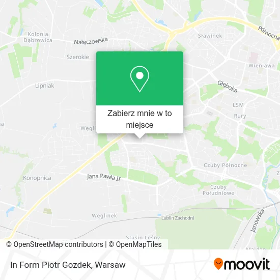 Mapa In Form Piotr Gozdek