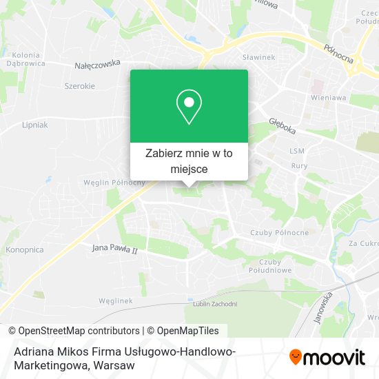 Mapa Adriana Mikos Firma Usługowo-Handlowo-Marketingowa