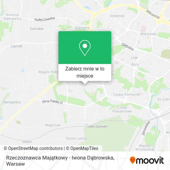 Mapa Rzeczoznawca Majątkowy - Iwona Dąbrowska