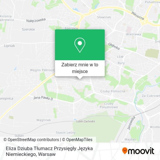 Mapa Eliza Dziuba Tłumacz Przysięgły Języka Niemieckiego