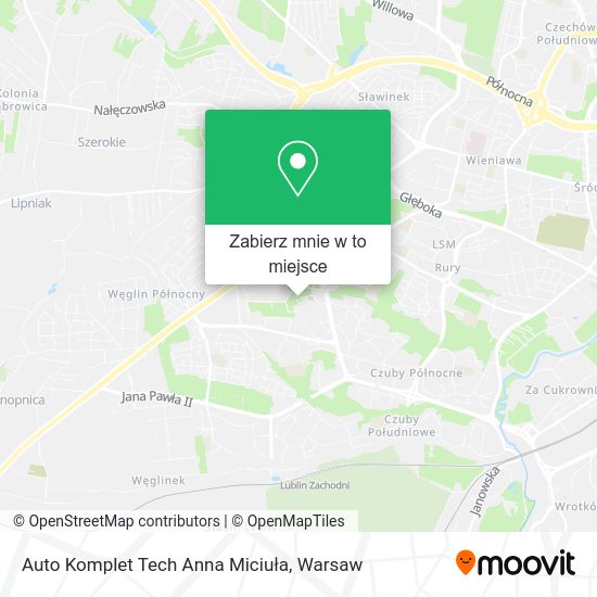 Mapa Auto Komplet Tech Anna Miciuła