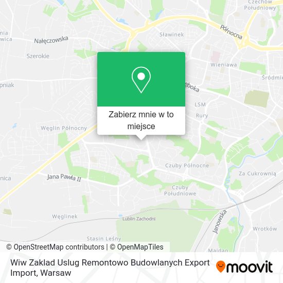 Mapa Wiw Zaklad Uslug Remontowo Budowlanych Export Import