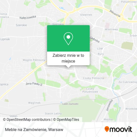 Mapa Meble na Zamówienie