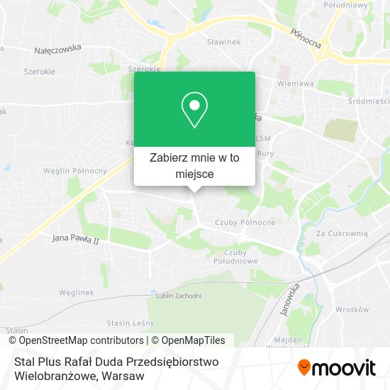 Mapa Stal Plus Rafał Duda Przedsiębiorstwo Wielobranżowe