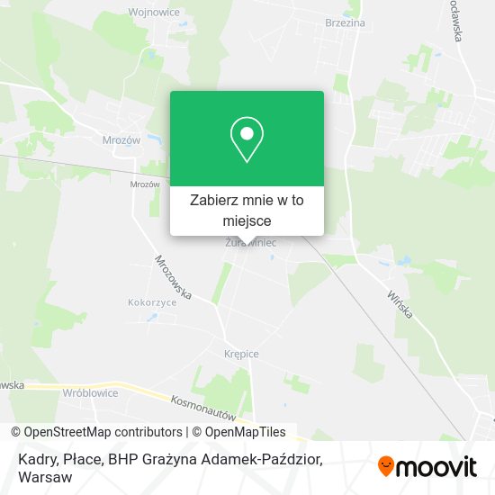 Mapa Kadry, Płace, BHP Grażyna Adamek-Paździor