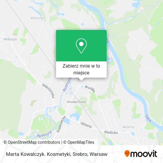 Mapa Marta Kowalczyk. Kosmetyki, Srebro