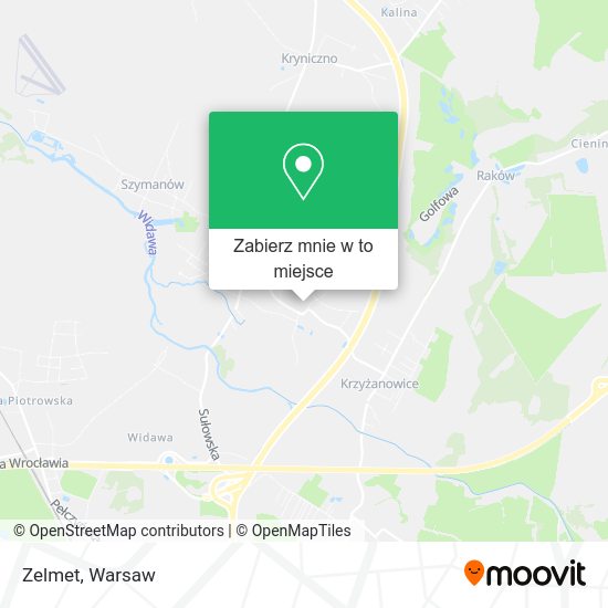 Mapa Zelmet