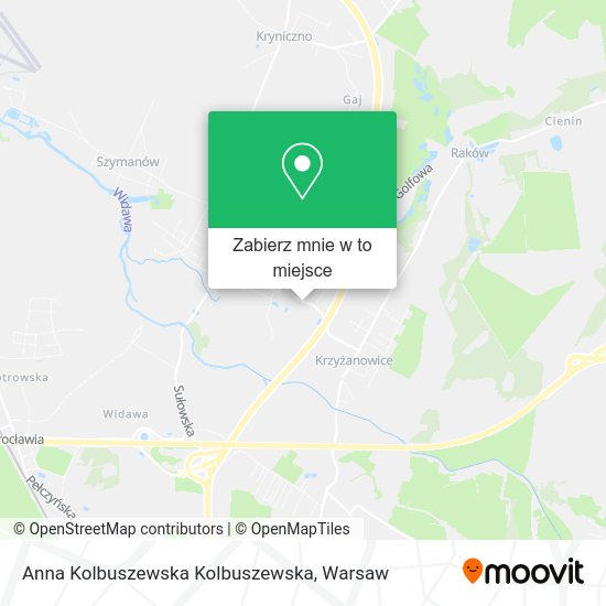 Mapa Anna Kolbuszewska Kolbuszewska