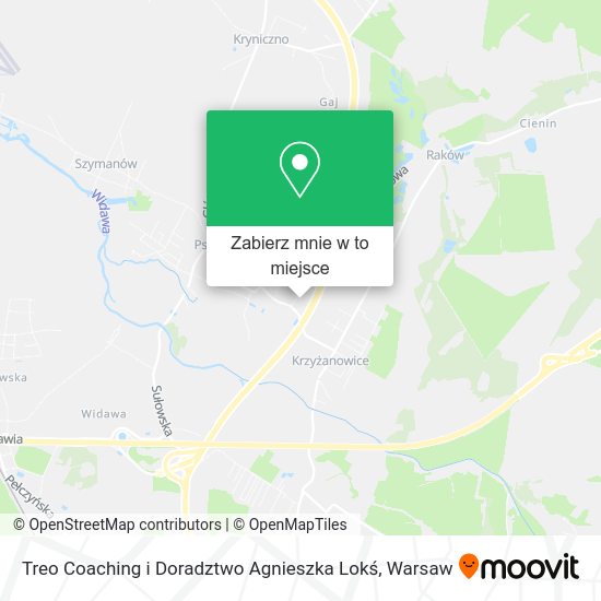 Mapa Treo Coaching i Doradztwo Agnieszka Lokś