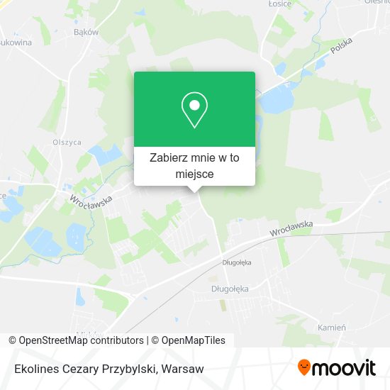 Mapa Ekolines Cezary Przybylski