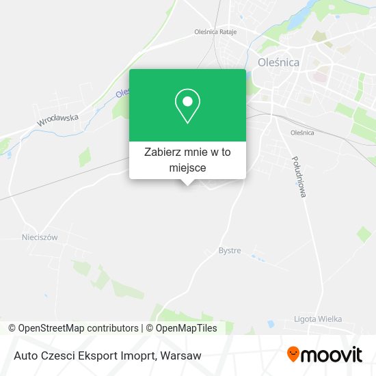 Mapa Auto Czesci Eksport Imoprt