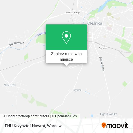 Mapa FHU Krzysztof Nawrot