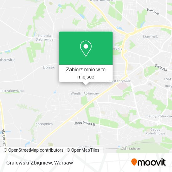 Mapa Gralewski Zbigniew