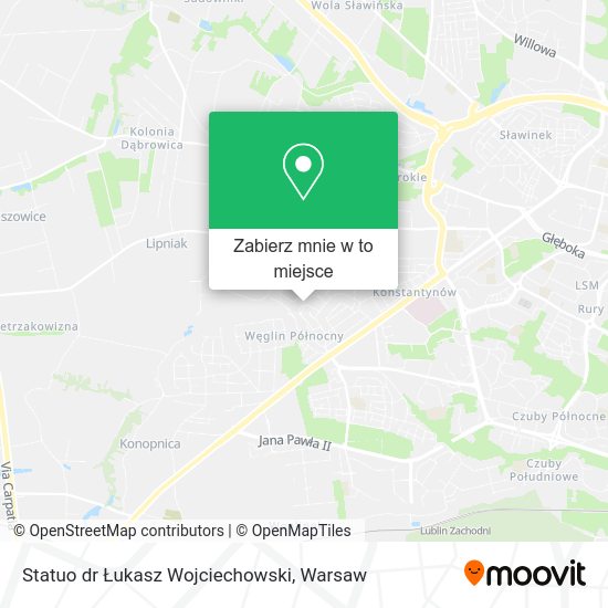 Mapa Statuo dr Łukasz Wojciechowski