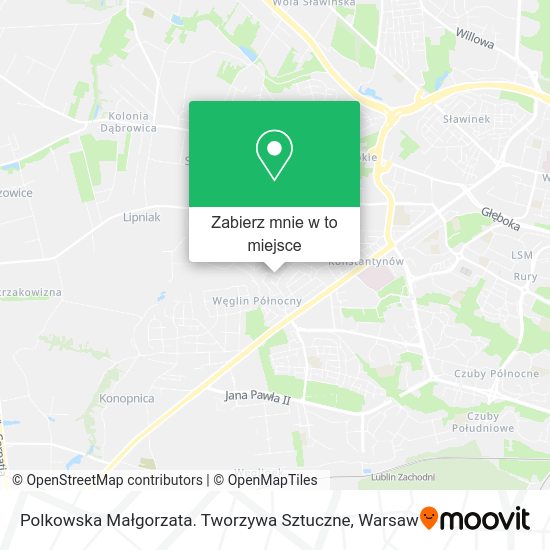 Mapa Polkowska Małgorzata. Tworzywa Sztuczne