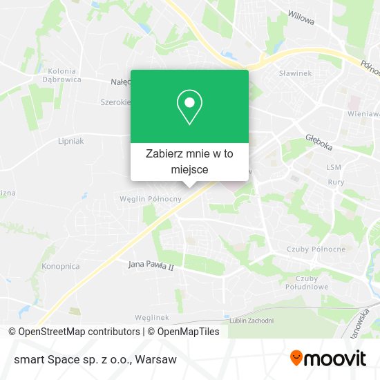 Mapa smart Space sp. z o.o.