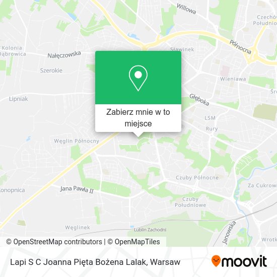 Mapa Lapi S C Joanna Pięta Bożena Lalak