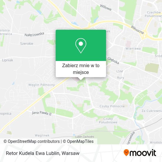 Mapa Retor Kudela Ewa Lublin