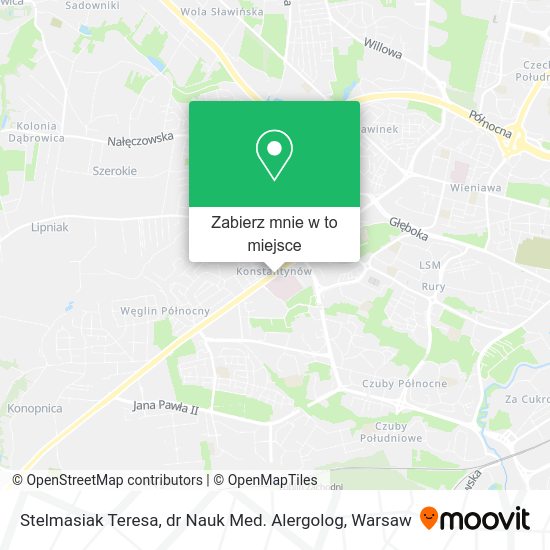 Mapa Stelmasiak Teresa, dr Nauk Med. Alergolog