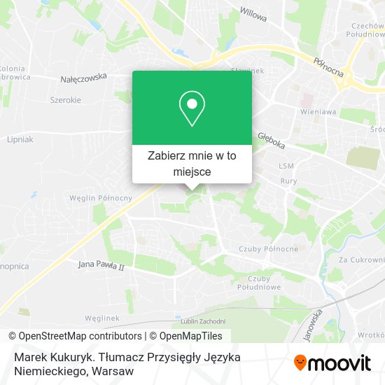 Mapa Marek Kukuryk. Tłumacz Przysięgły Języka Niemieckiego