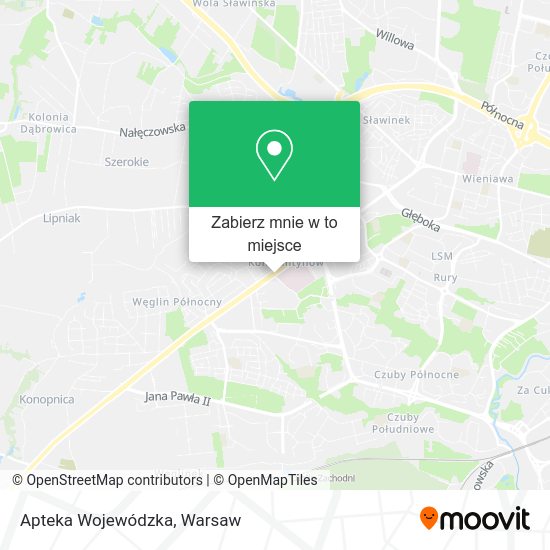 Mapa Apteka Wojewódzka