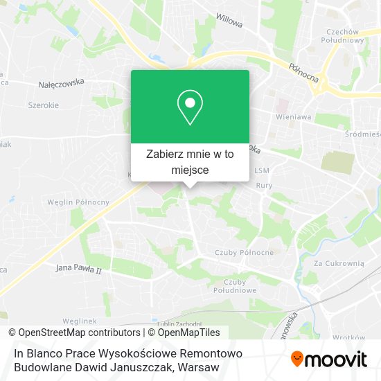 Mapa In Blanco Prace Wysokościowe Remontowo Budowlane Dawid Januszczak