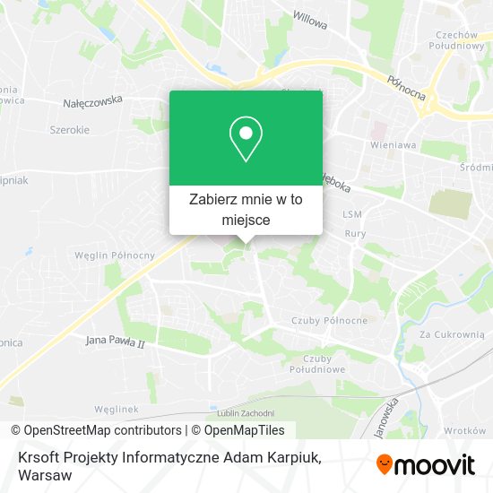 Mapa Krsoft Projekty Informatyczne Adam Karpiuk