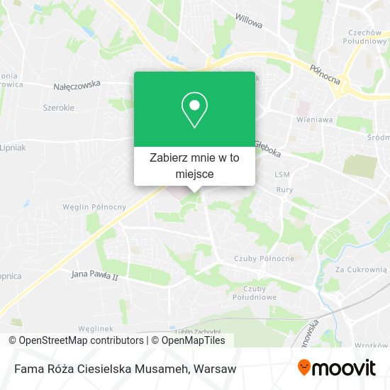 Mapa Fama Róża Ciesielska Musameh