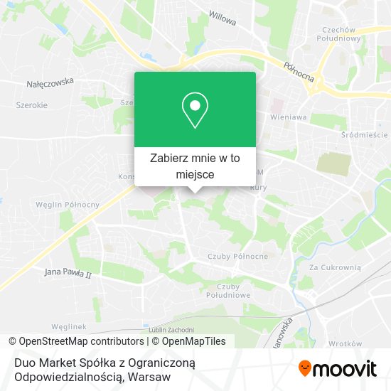 Mapa Duo Market Spółka z Ograniczoną Odpowiedzialnością