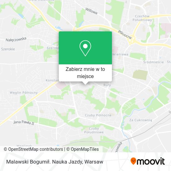 Mapa Malawski Bogumił. Nauka Jazdy