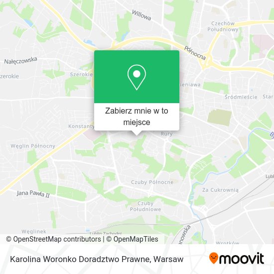 Mapa Karolina Woronko Doradztwo Prawne