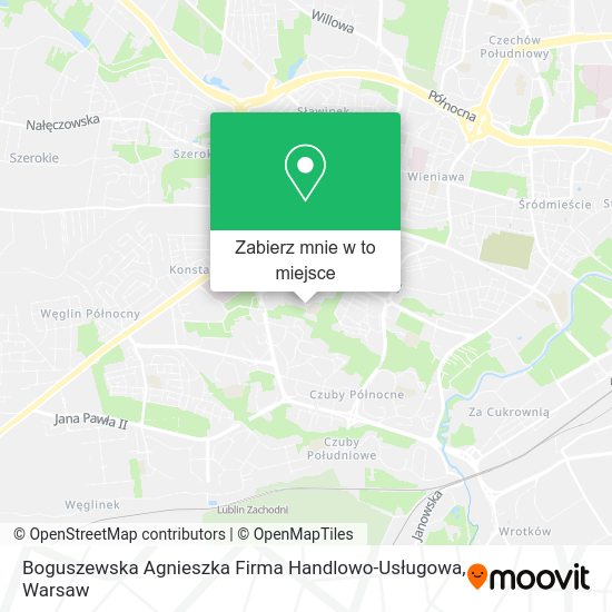 Mapa Boguszewska Agnieszka Firma Handlowo-Usługowa