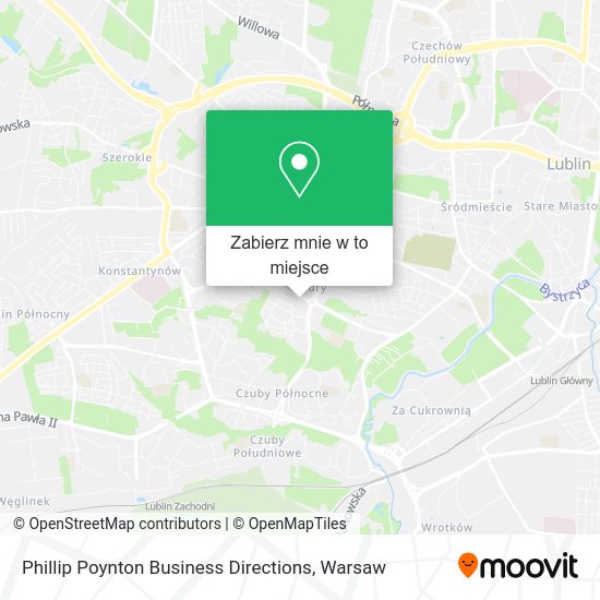 Mapa Phillip Poynton Business Directions