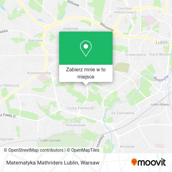 Mapa Matematyka Mathriders Lublin