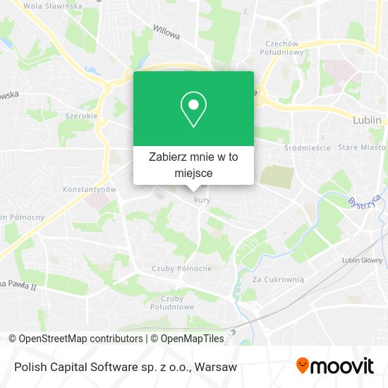 Mapa Polish Capital Software sp. z o.o.