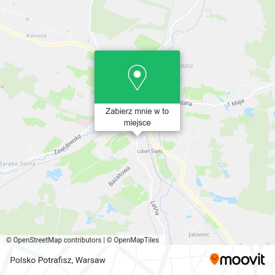 Mapa Polsko Potrafisz