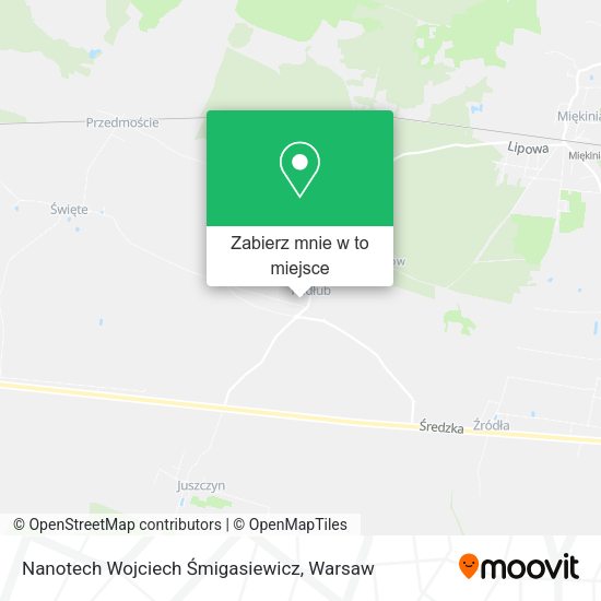 Mapa Nanotech Wojciech Śmigasiewicz