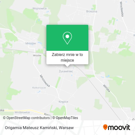 Mapa Origamia Mateusz Kamiński