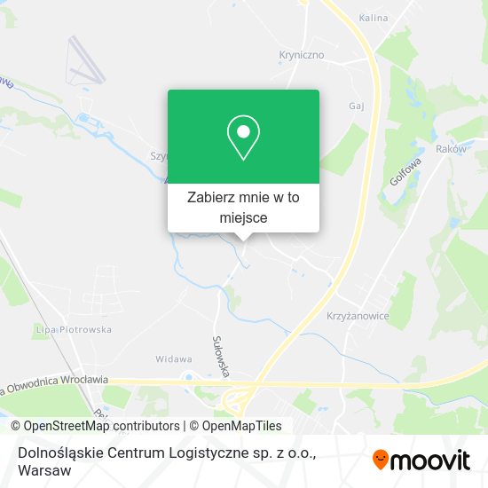 Mapa Dolnośląskie Centrum Logistyczne sp. z o.o.