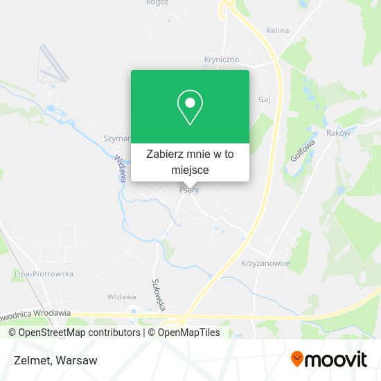 Mapa Zelmet