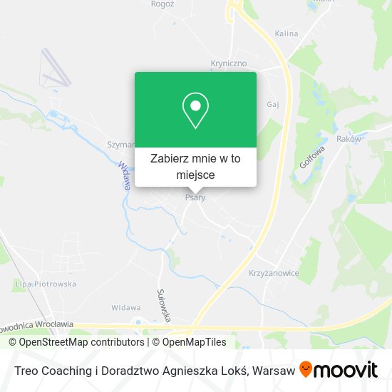 Mapa Treo Coaching i Doradztwo Agnieszka Lokś