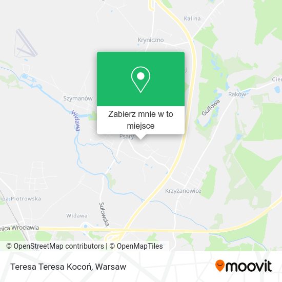 Mapa Teresa Teresa Kocoń