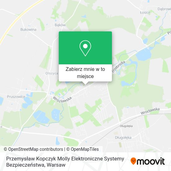 Mapa Przemysław Kopczyk Molly Elektroniczne Systemy Bezpieczeństwa