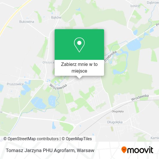 Mapa Tomasz Jarzyna PHU Agrofarm