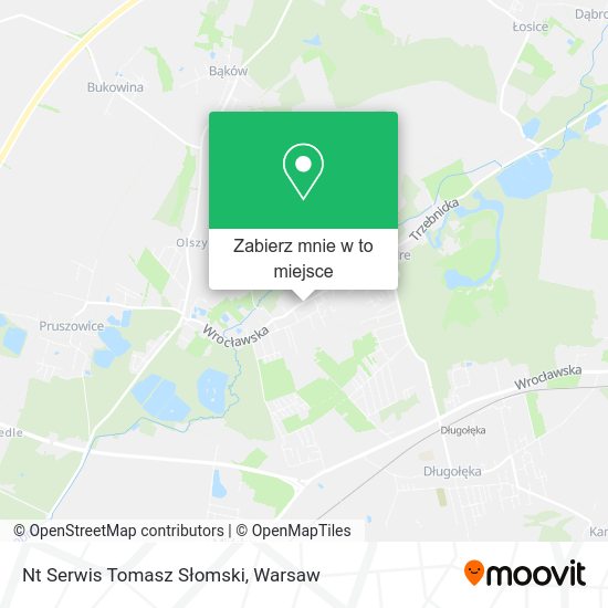 Mapa Nt Serwis Tomasz Słomski