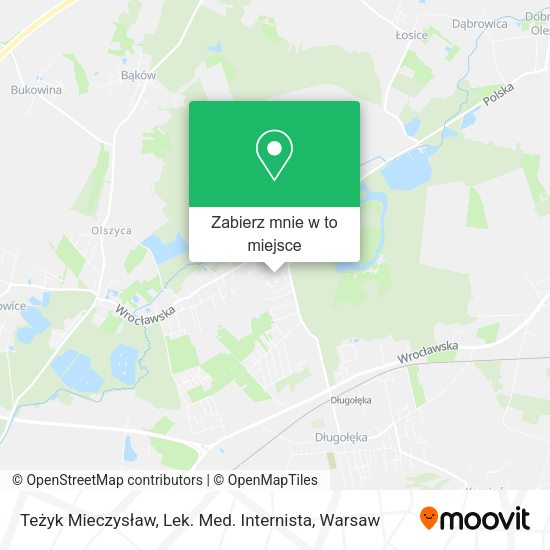 Mapa Teżyk Mieczysław, Lek. Med. Internista