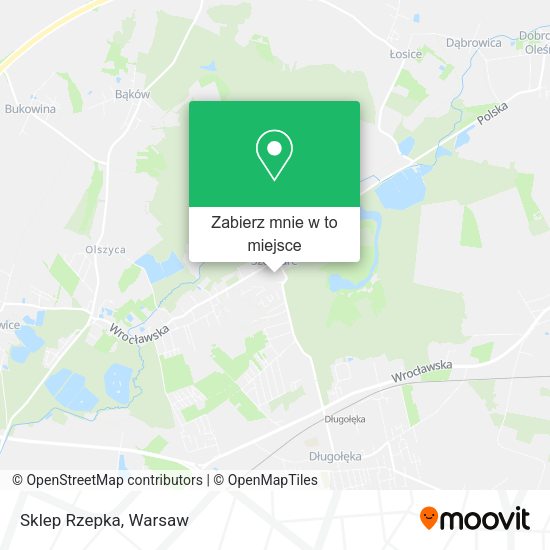 Mapa Sklep Rzepka