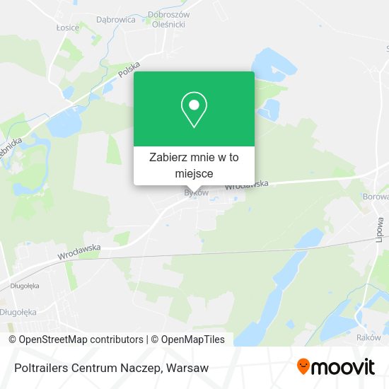 Mapa Poltrailers Centrum Naczep