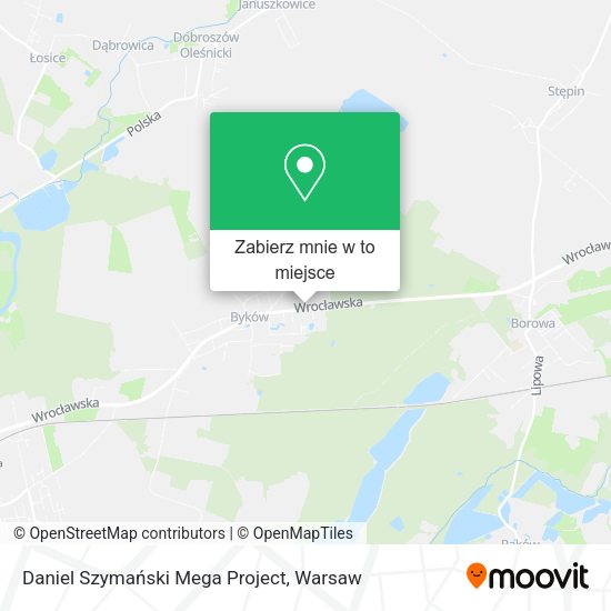 Mapa Daniel Szymański Mega Project