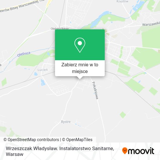 Mapa Wrzeszczak Władysław. Instalatorstwo Sanitarne